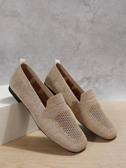 Norvielle Damen Flache Schuhe Rutschfest