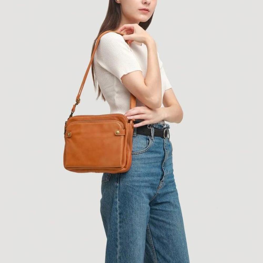 Elegante Damenhandtasche Lederoptik