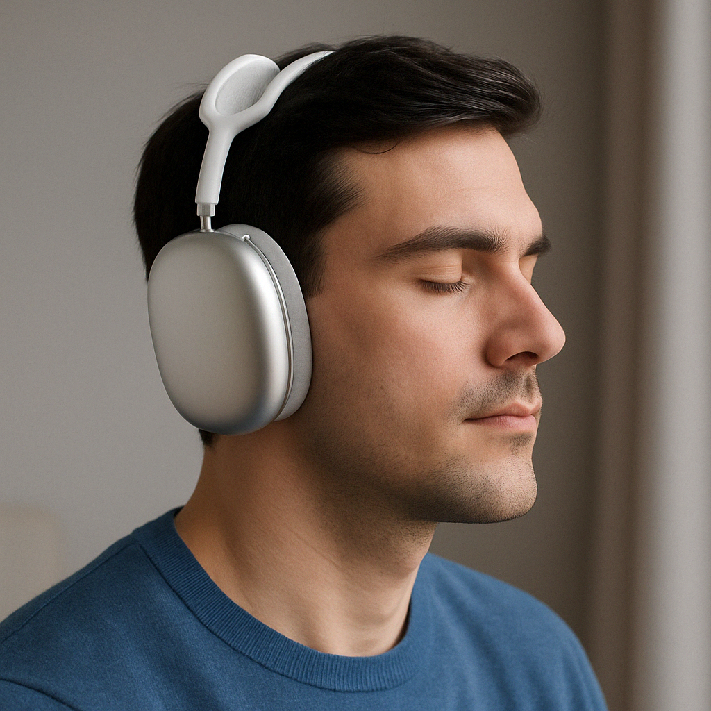 Kabellose Bluetooth Over-Ear-Kopfhörer mit Geräuschunterdrückung