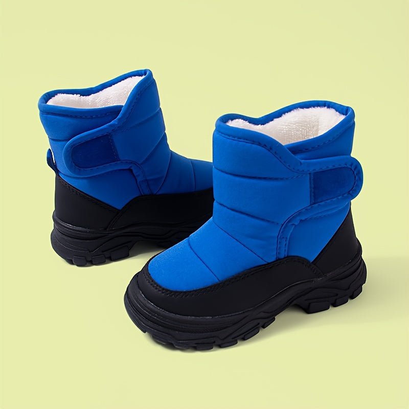 Kinder Winterstiefel Warm Fleece Rutschfest