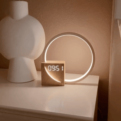 Digitaler Lichtwecker Sonnenaufgangssimulation Ladefunktion - Norvielle
