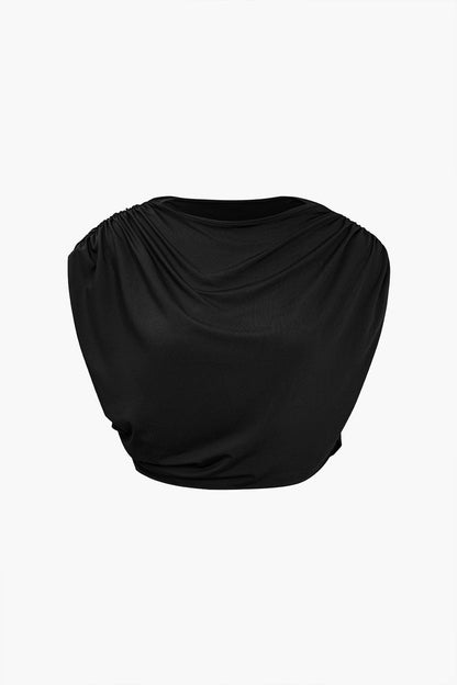 Damen Zweiteiler-Set Elegantes Drapieren