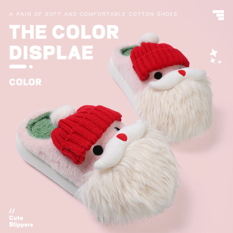 Weihnachtshausschuhe Warm Rot Weihnachtsmann Design
wird