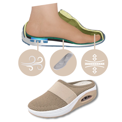 Diabetiker Schuhe Atmungsaktives Leder Comfort Schuhe
