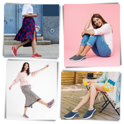 Diabetiker Schuhe Atmungsaktives Leder Comfort Schuhe