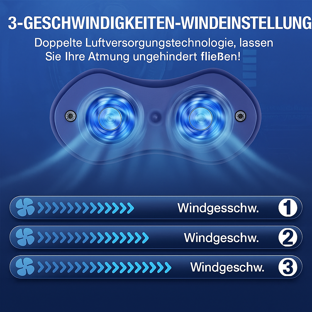 Tragbares Antischnarchgerät für besseren Schlaf