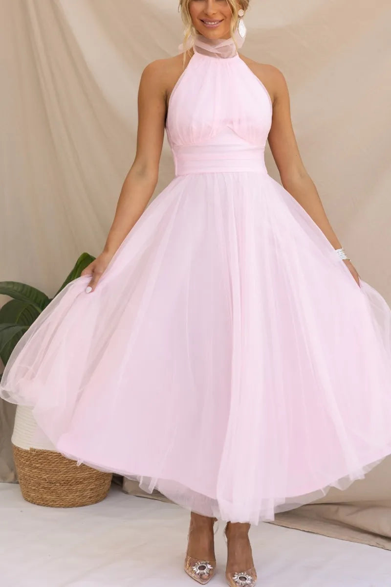 Norvielle Damen Ärmelloses Abendkleid