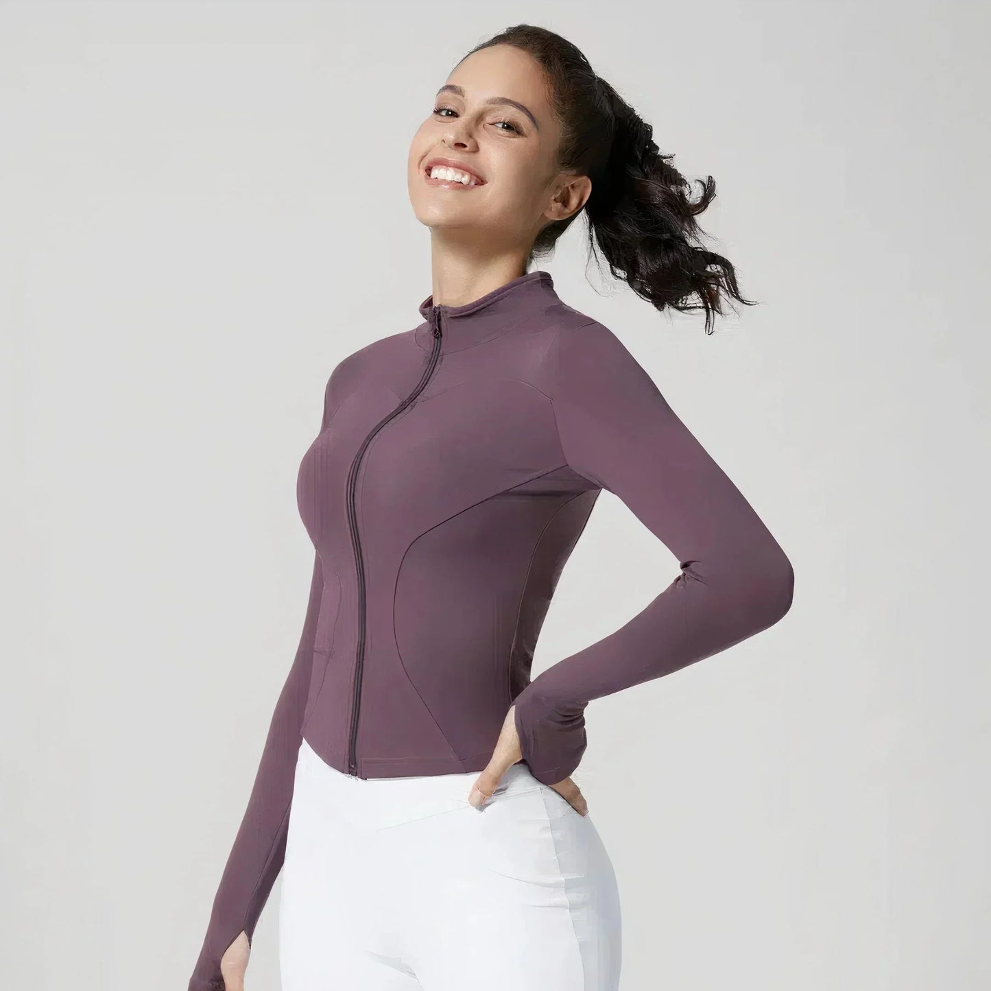 Norvielle Damen Sportjacke Körpergerecht Wasserdicht