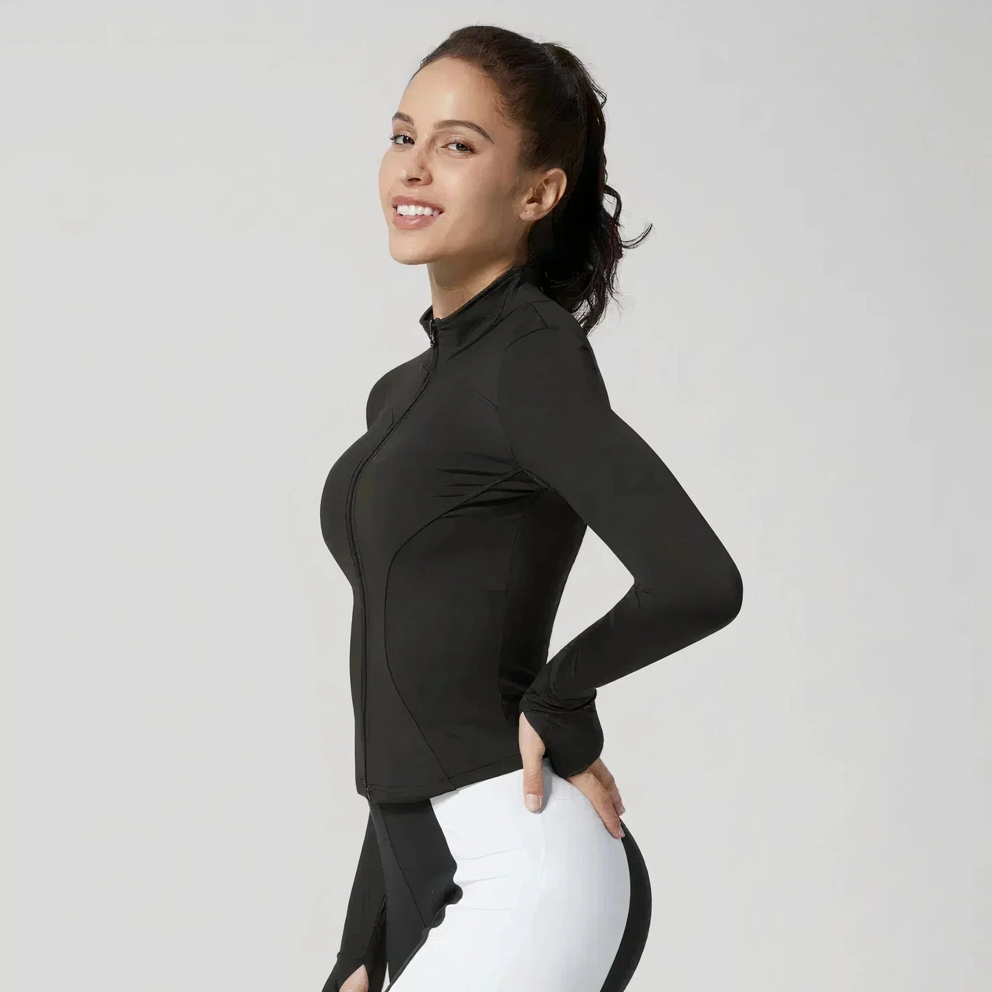 Norvielle Damen Sportjacke Körpergerecht Wasserdicht
