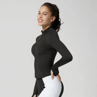 Norvielle Damen Sportjacke Körpergerecht Wasserdicht