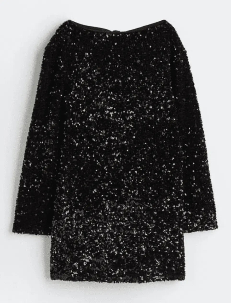 Damen Minikleid Lange Ärmel Kurze Länge