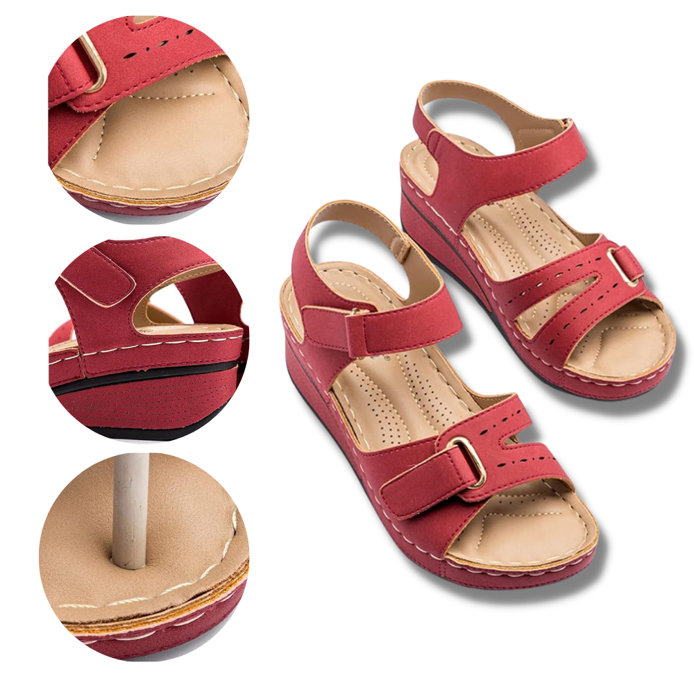 Damen Orthopädische Sandalen Fußbettstütze