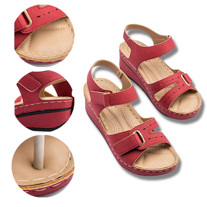 Damen Orthopädische Sandalen Fußbettstütze