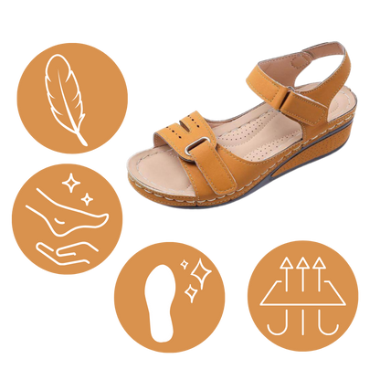 Damen Orthopädische Sandalen Fußbettstütze
