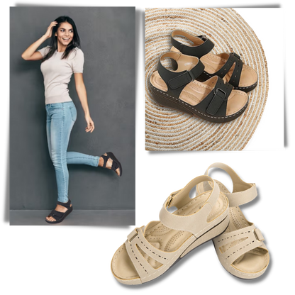 Damen Orthopädische Sandalen Fußbettstütze - Norvielle
