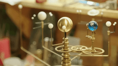 Sonnensystem Modell Orrery Groß