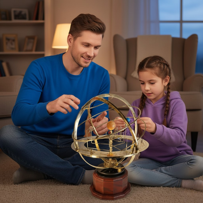 Sonnensystem Modell Orrery Groß