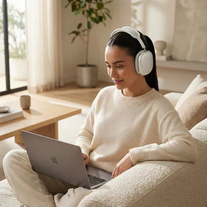 Audilux Over-Ear-Kopfhörer Bluetooth Aktive Geräuschunterdrückung