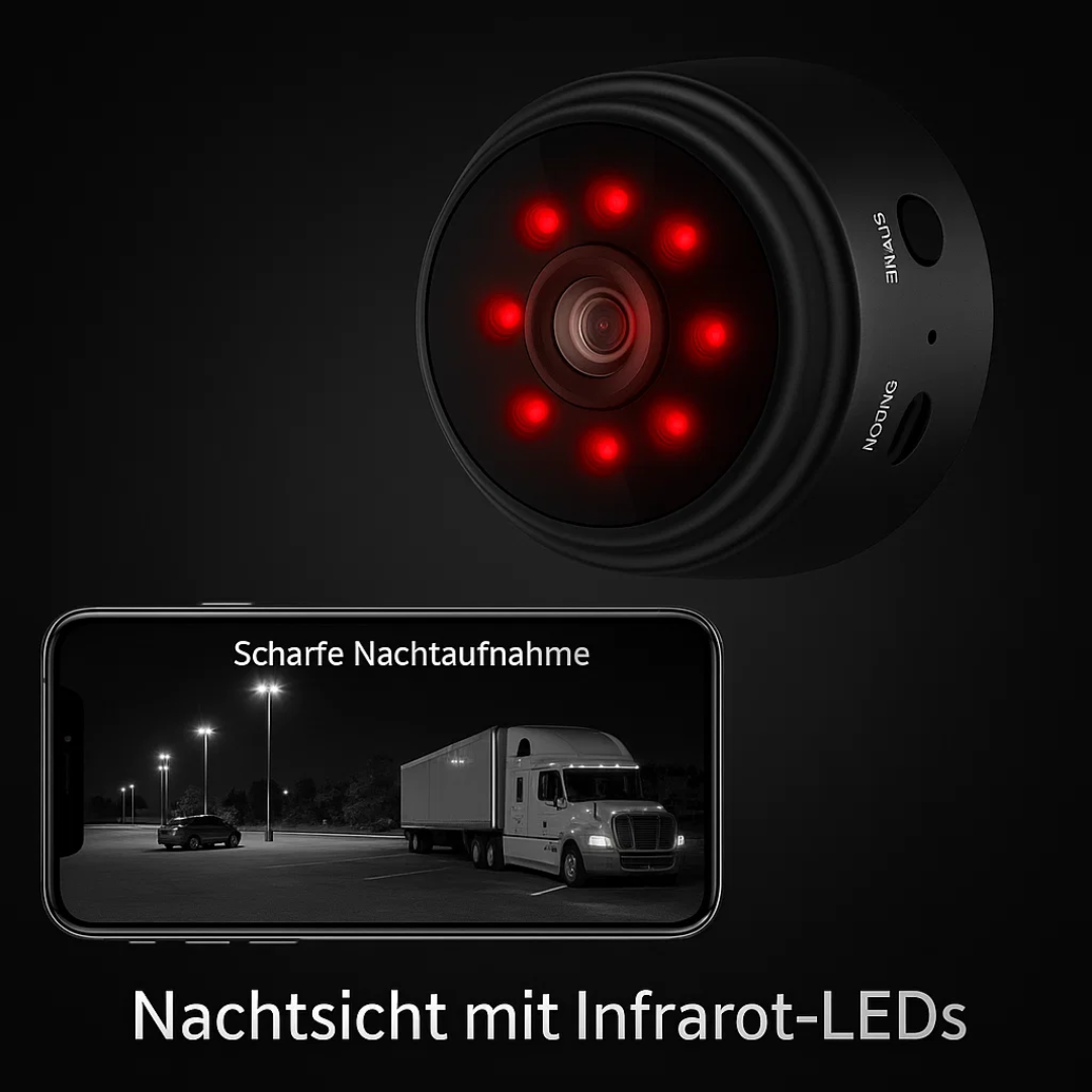 Kabellose HD Rückfahrkamera für Wohnmobil und LKW