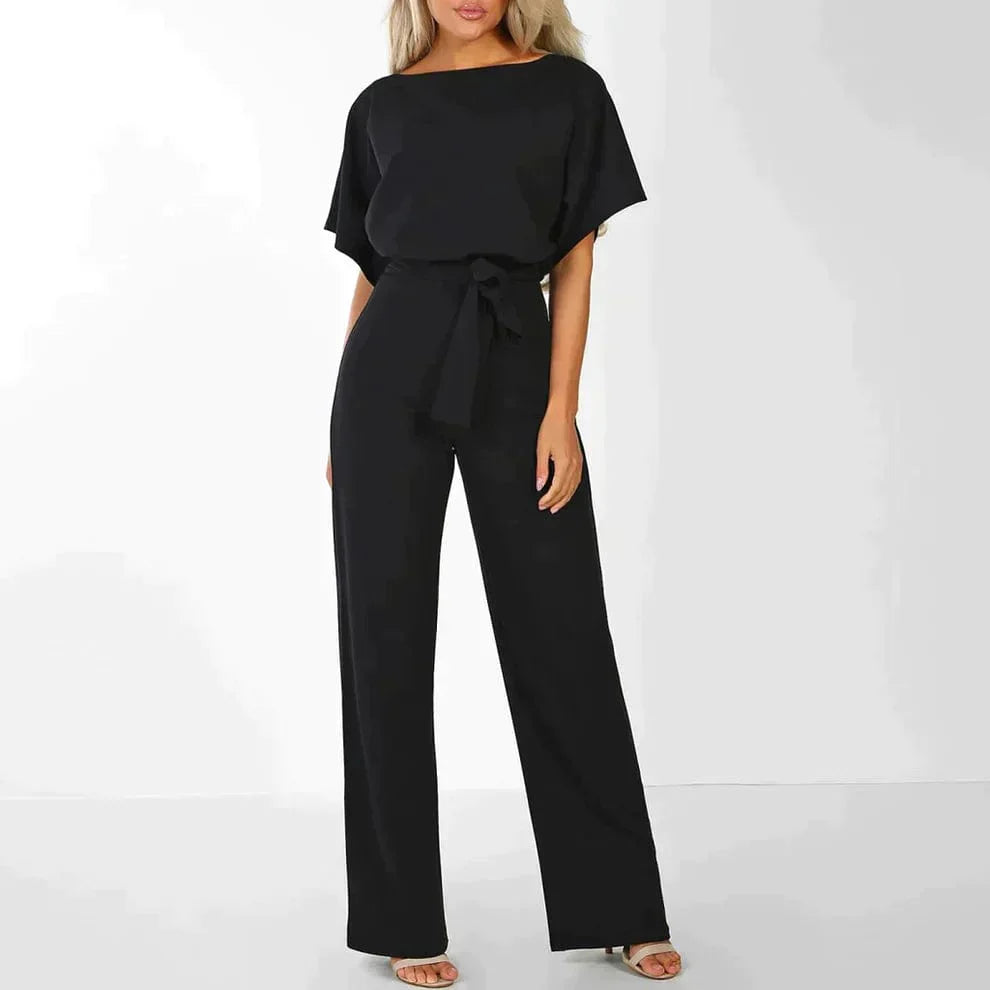 Damen Overall Unifarben Stylisch