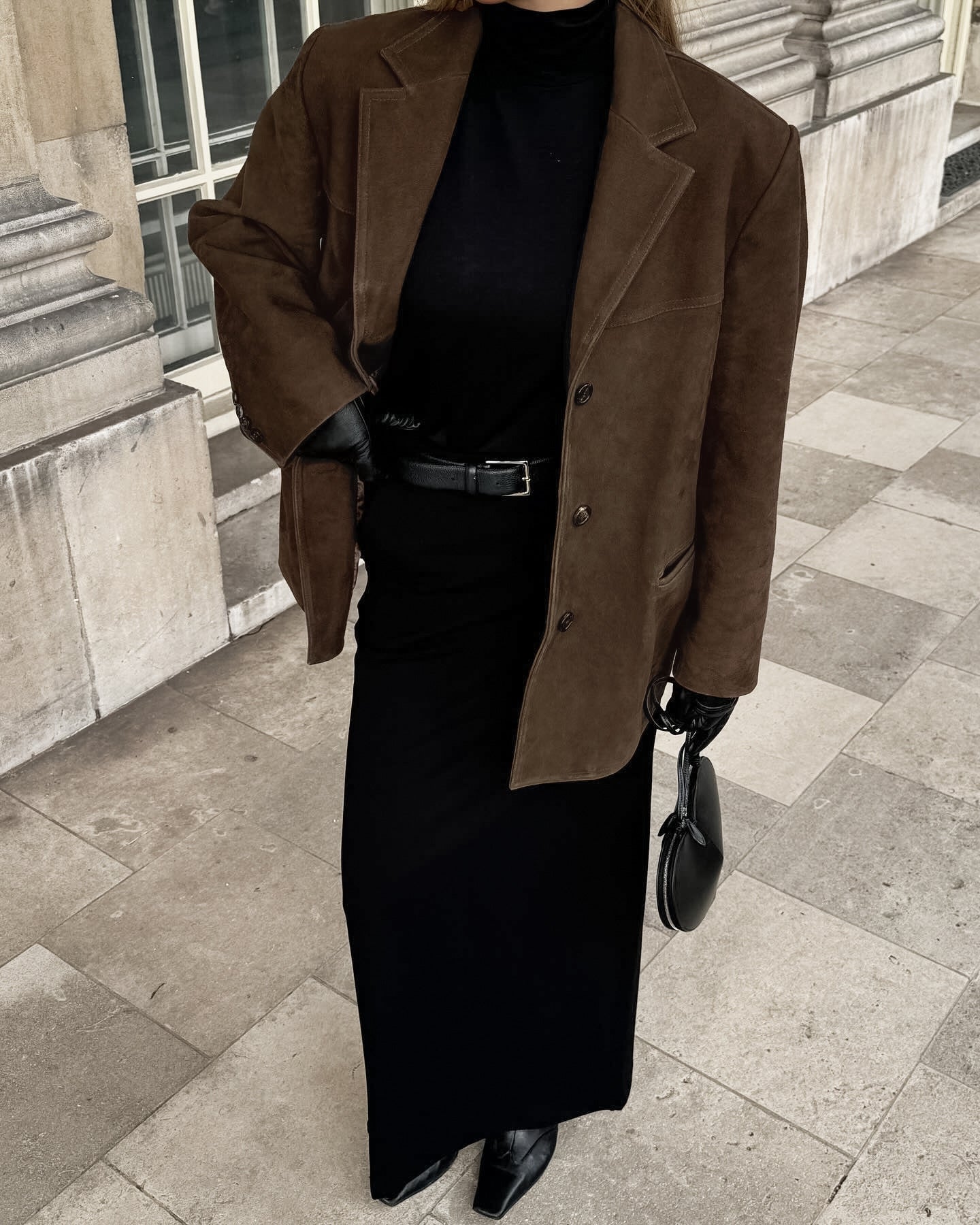 Damen Übergangsjacke Wildleder-Optik
