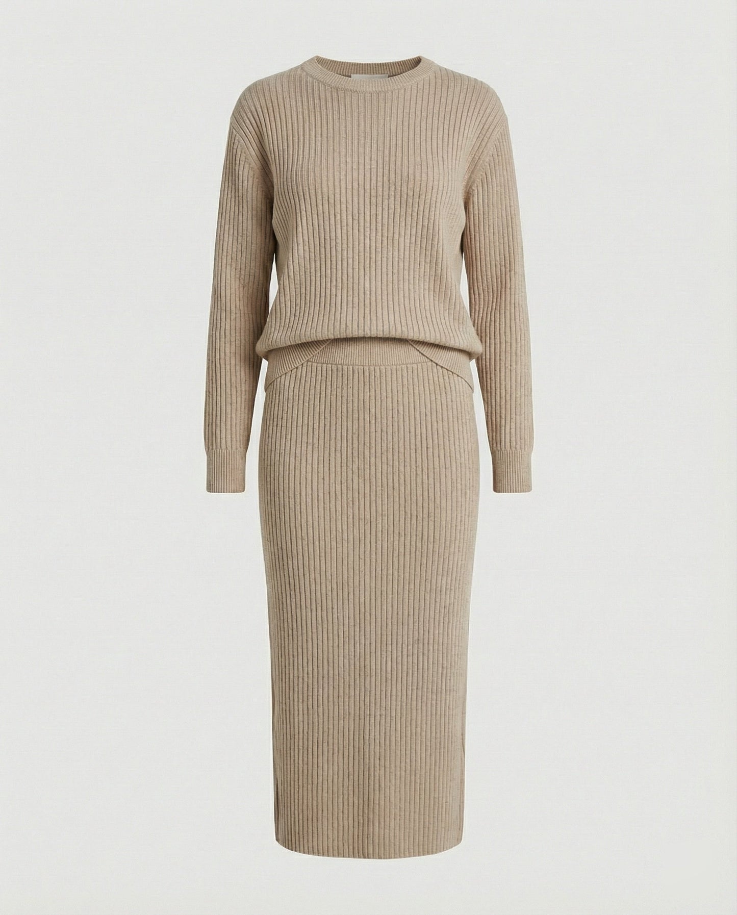 Damen Strickset Pullover und Rock