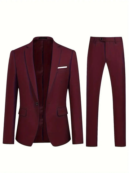 Herren Anzugs-Set Blazer und Hose