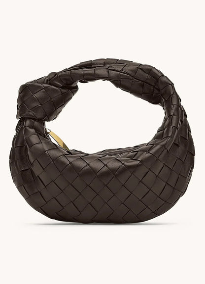 Damen Mini Hobo Handtasche Leder Lässig
