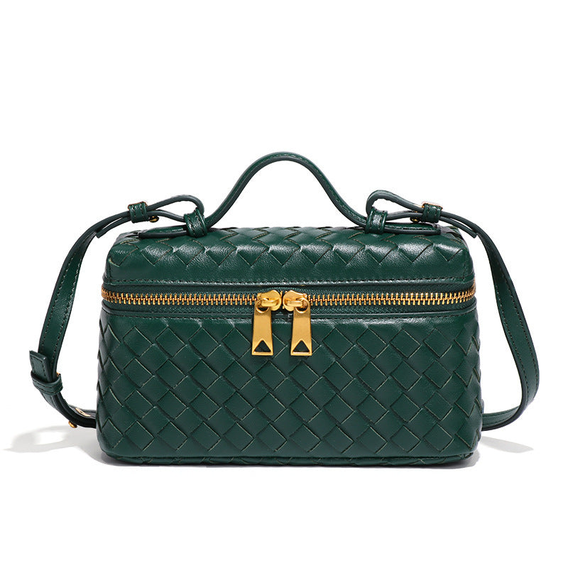 Damen Mini Handtasche Leder Umhängegurt