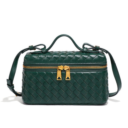 Damen Mini Handtasche Leder Umhängegurt
