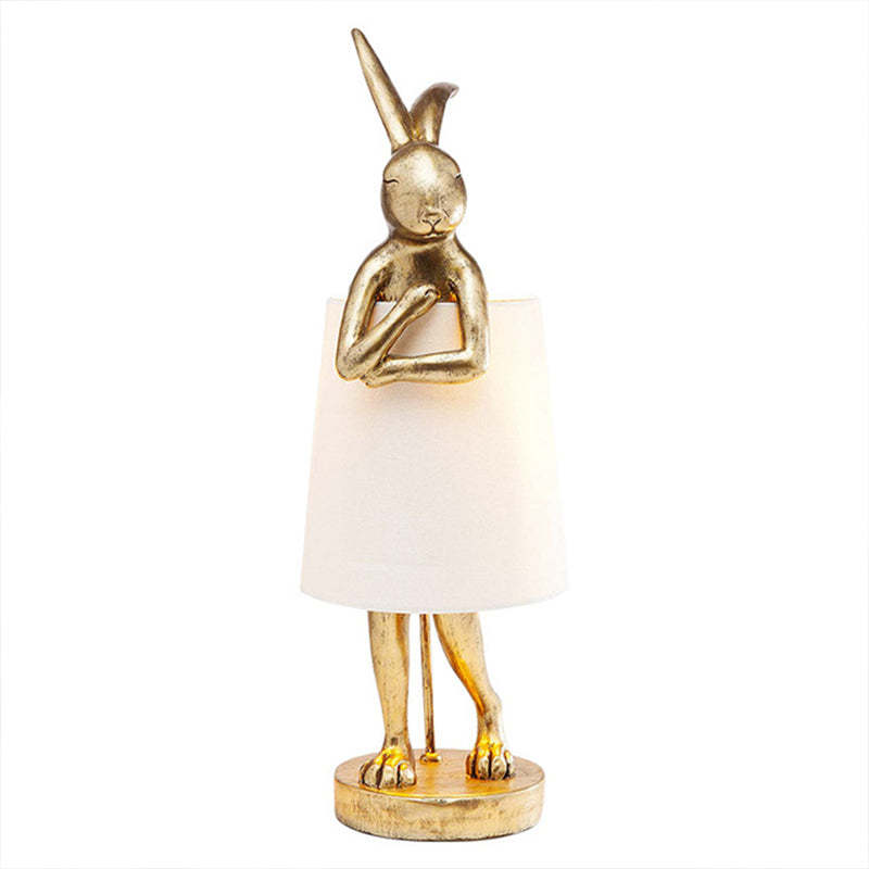 Tischlampe Goldenes Kaninchen Dekorationslampe Stimmungslicht