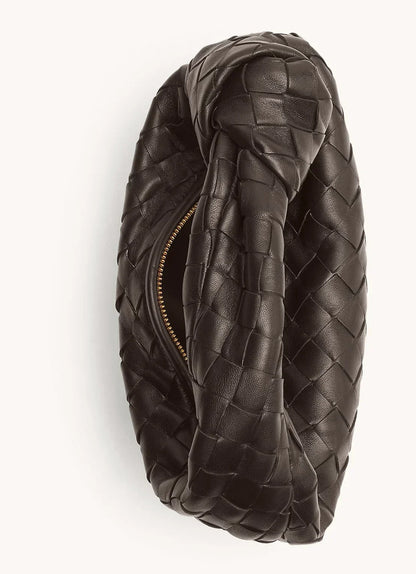 Damen Mini Hobo Handtasche Leder Lässig