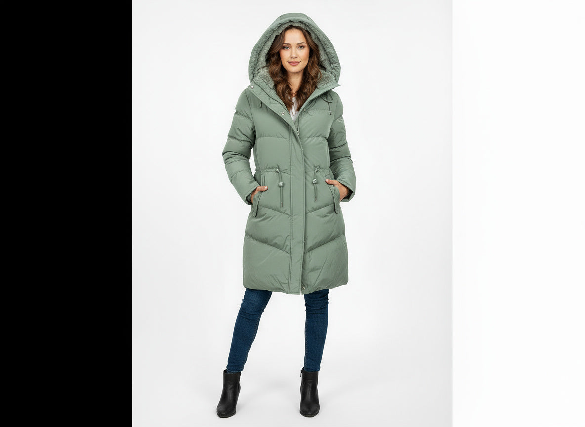 Damen Winterjacke Isoliert Wärme