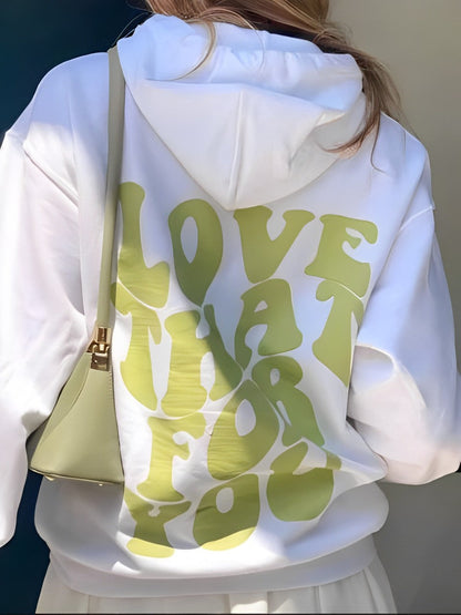 Daria Damen Hoodie Gemustert Atmungsaktiv Bequem