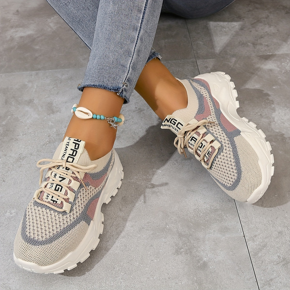 Damen Plateau Schuhe