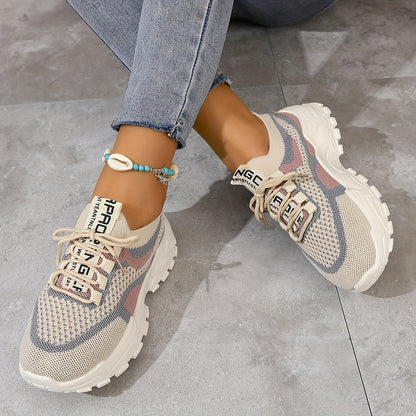 Damen Plateau Schuhe