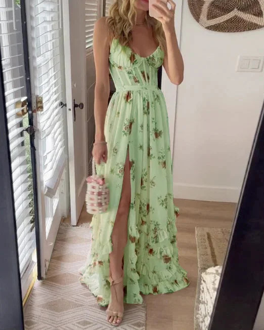 Elegantes Damenkleid Festlich Seide