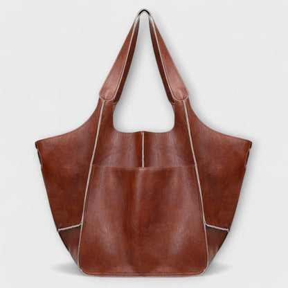 Arwen Damen Reise-Tasche Elegantes Design Leder Schwarz - Norvielle