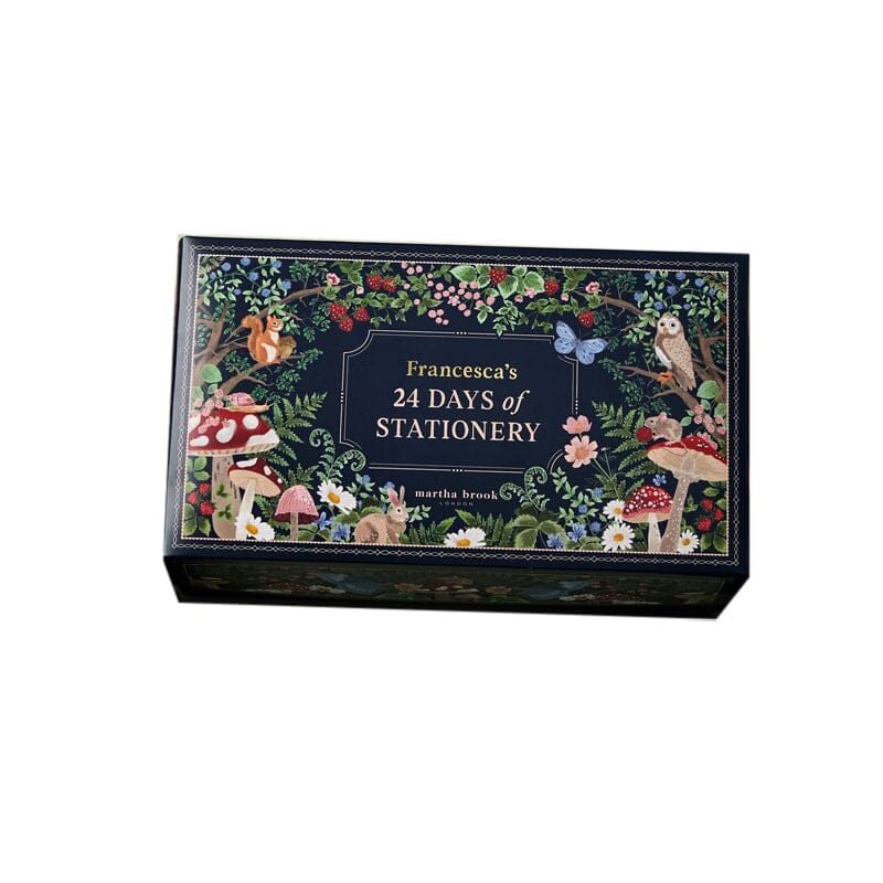 Schreibwaren-Adventskalender Winterwald 24 Tage Nachhaltig Plastikfrei - Norvielle