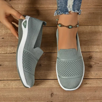Orthopädische Damen Slip-On Sneakers