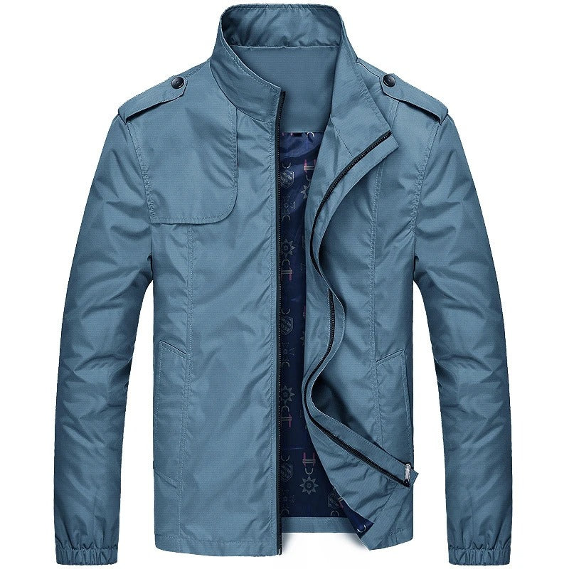 Norvielle Herren Cargo-Jacke Modisch Nylon