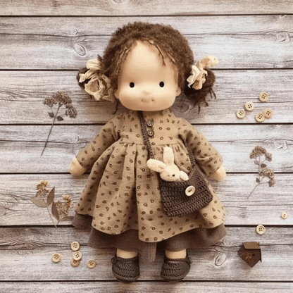 Waldorf Puppe Baumwolle Handgemacht