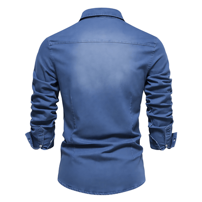 Norvielle Damen Denim Hemd