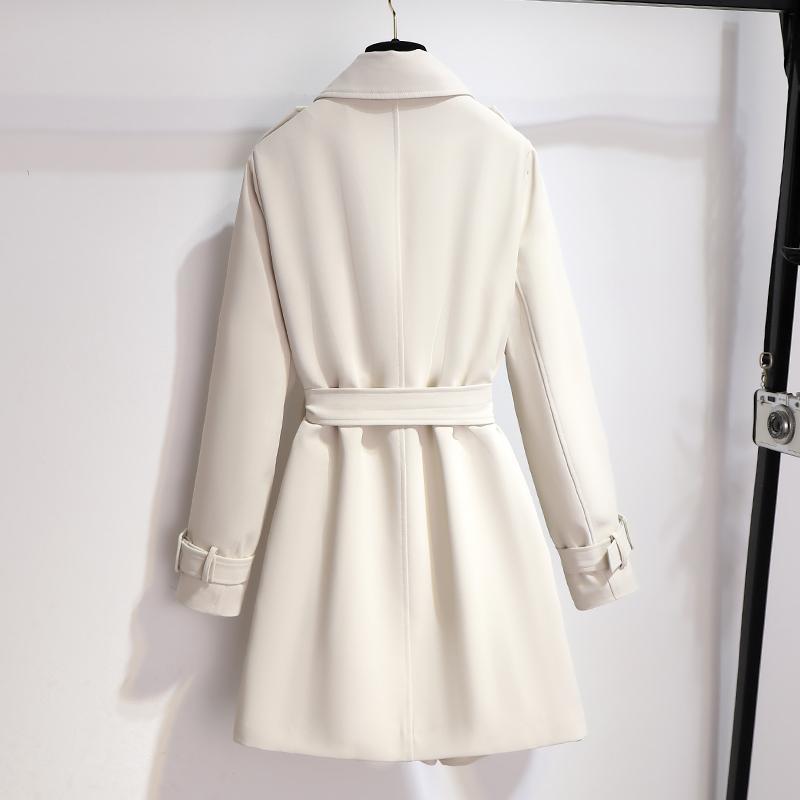 Damen Trenchcoat Langärmelig