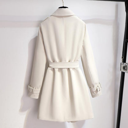Damen Trenchcoat Langärmelig