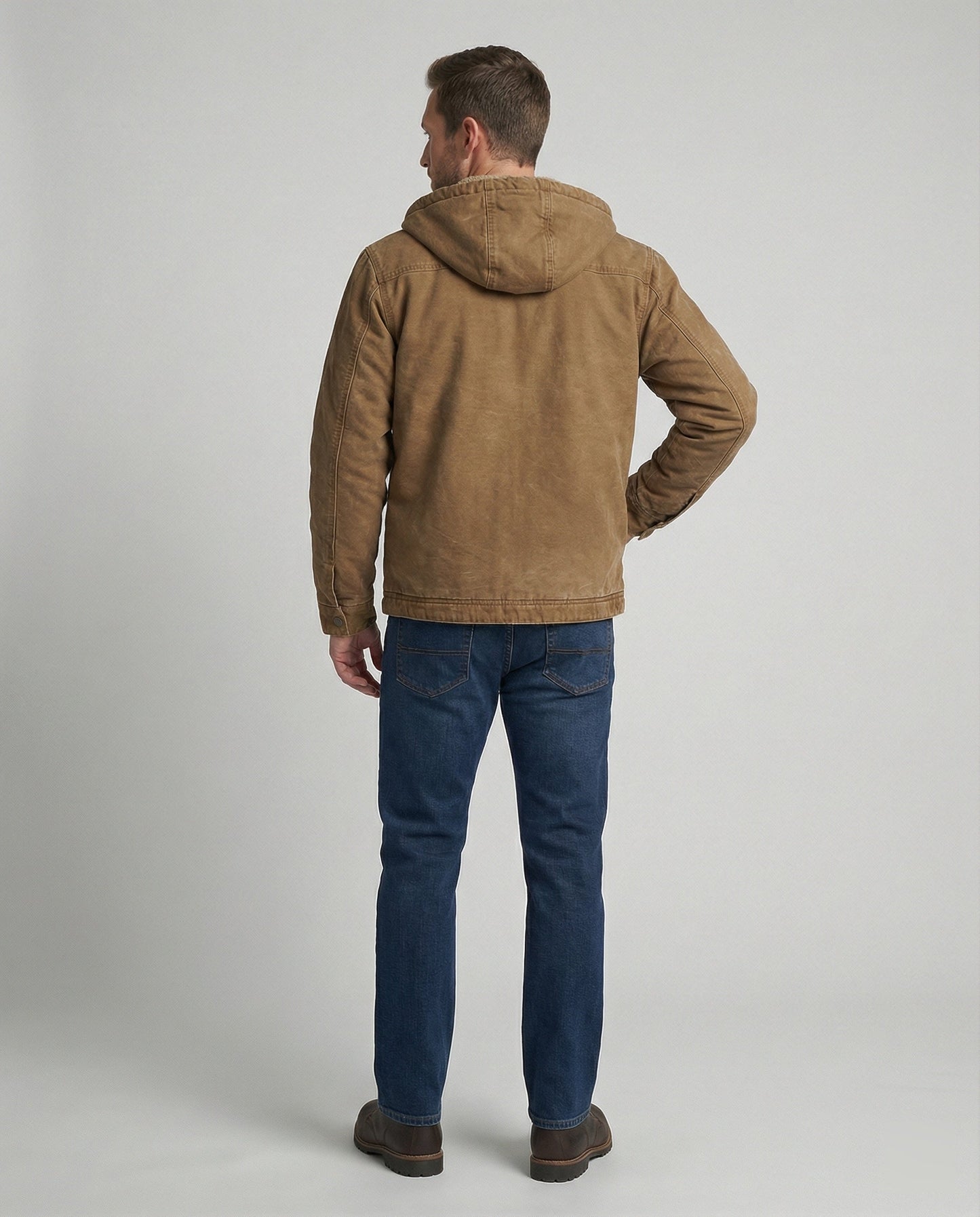 Herren Winterjacke Bomber Robust Warm