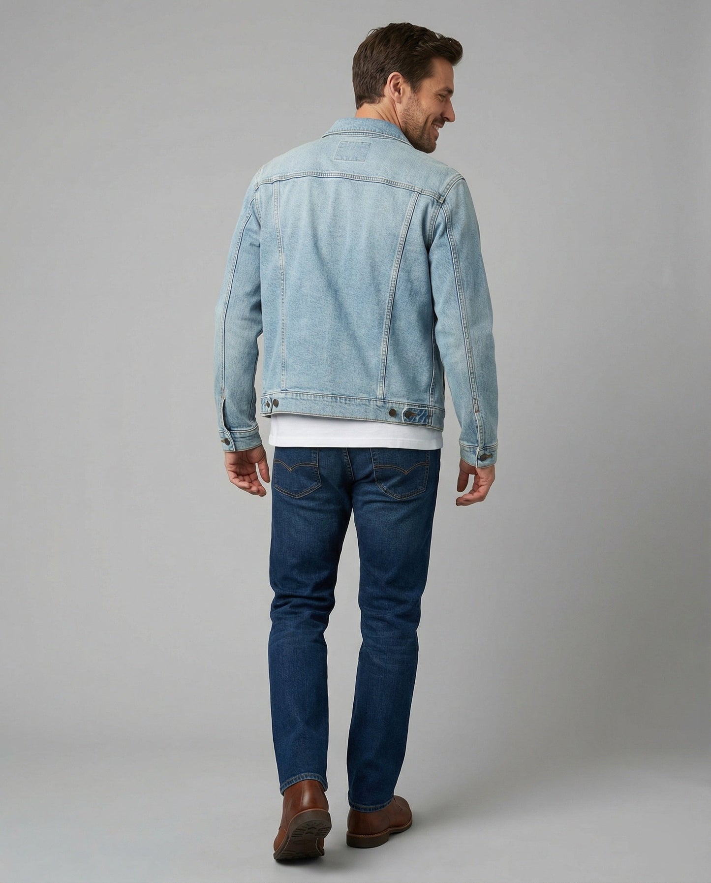 Unisex Trucker Jeansjacke Klassisch