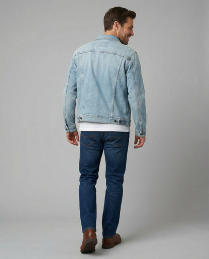 Unisex Trucker Jeansjacke Klassisch