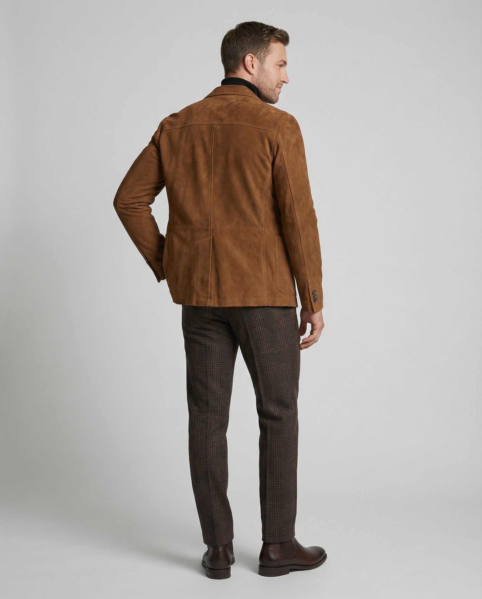 Herren Wildleder Blazer - Norvielle