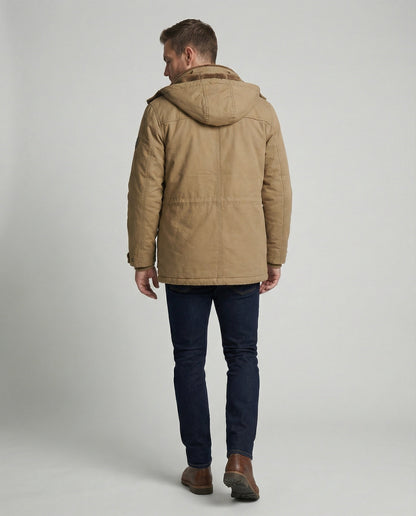 Herren Warme Winterjacke Funktionsmaterial